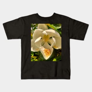 The Sweet Purity of Magnolia Abundance and Unabashed Splendor Kids T-Shirt